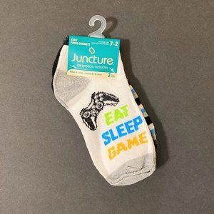 3pk • Kids low cut socks • Size 7-2 • JUNCTURE